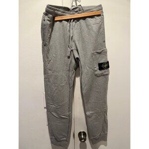 Stone island cargo sweatpants patch grey size small men’s